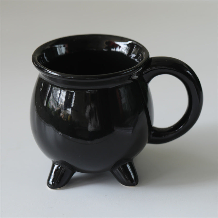 ✨ “Witchy Gothic Mug – Celestial Sun & Moon Coffee Cup (400ml)”