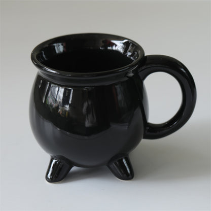 ✨ “Witchy Gothic Mug – Celestial Sun & Moon Coffee Cup (400ml)”