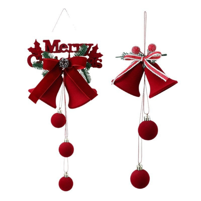 🔔 VelvetChime Christmas Hanging Bells Décor 🔔