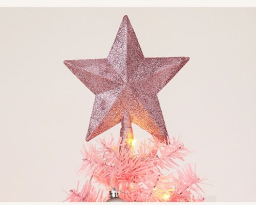 7FT Luxury Pink Christmas Tree  | Pre-Lit LED Lights  | Elegant Ornaments ✨ | Premium Holiday Decoration