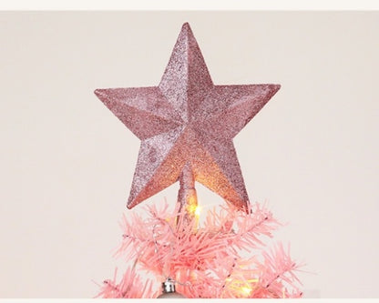 7FT Luxury Pink Christmas Tree  | Pre-Lit LED Lights  | Elegant Ornaments ✨ | Premium Holiday Decoration