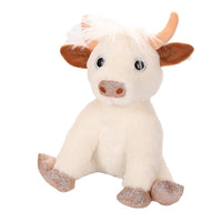 Adorable Scottish Highland Cow Plush ✨ | Soft & Fluffy Yak Stuffed Animal Doll — Perfect Christmas Gift for Kids, Couples & Farm Lovers