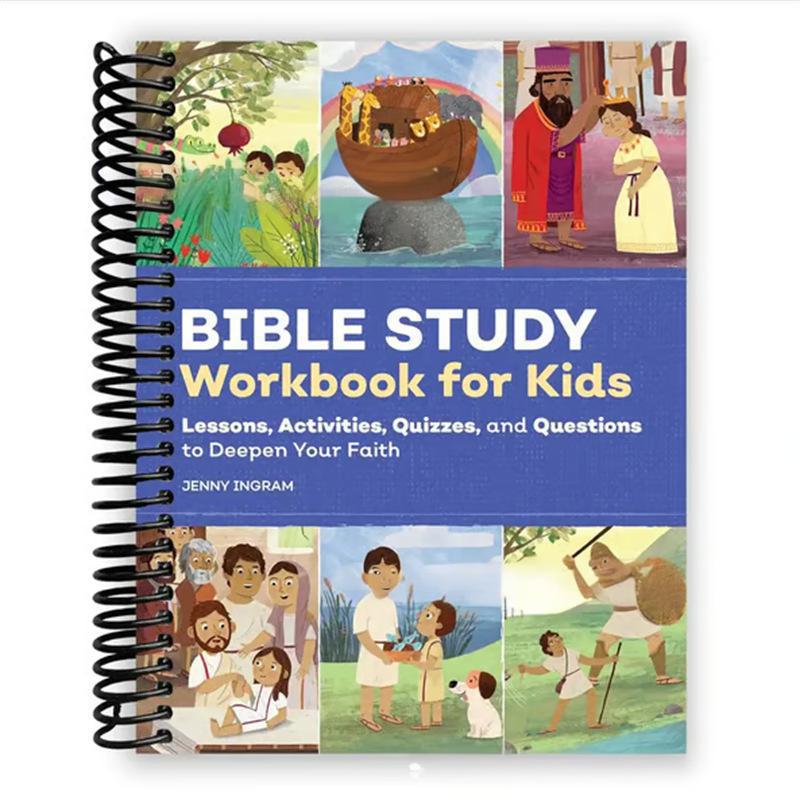 Growing in Faith – Interactive Bible Study Workbook for Kids (English)