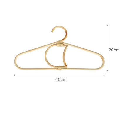 🌞 Sunny Dreams Rattan Hanger Set — Handcrafted Boho Charm, Soft Tones & Full of Cozy Warmth! 🌿✨