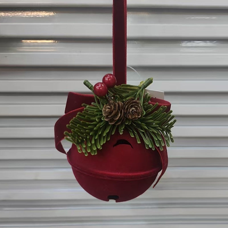 🔔 VelvetChime Christmas Hanging Bells Décor 🔔