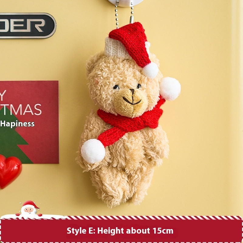 Christmas Teddy Bear Couple – Cozy Plush Ornaments That Warm Every Holiday Heart ❤️