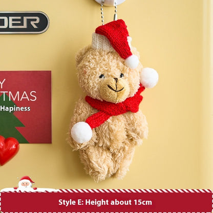 Christmas Teddy Bear Couple – Cozy Plush Ornaments That Warm Every Holiday Heart ❤️