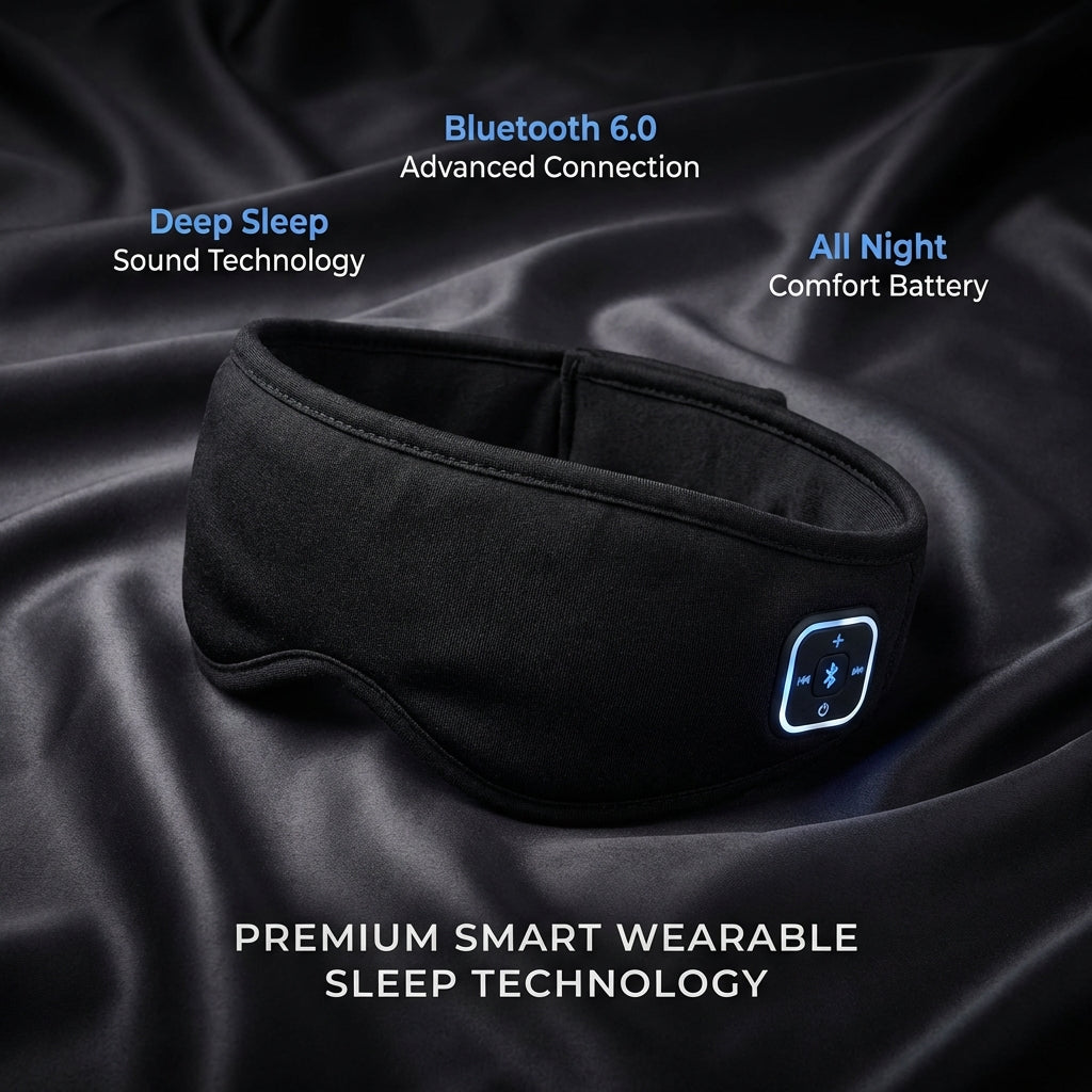 Wireless Comfort Headband For  Running & Sleep