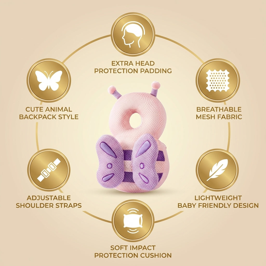 Baby Head Protector Cushion 👶🛡️