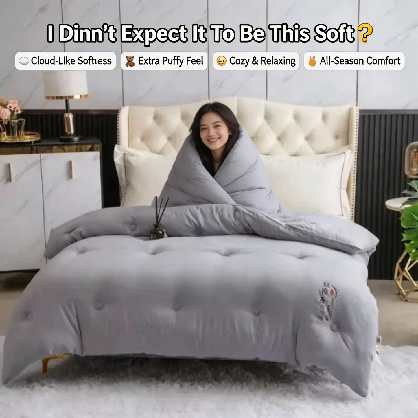 Puffy Cloud Comforter