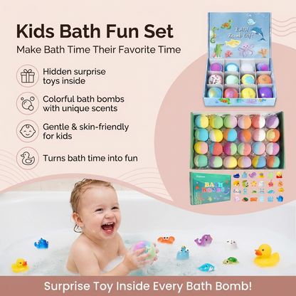 Fun Bath Bomb Set for Kids 🛁🎉