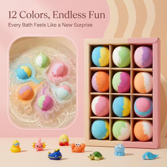 Fun Bath Bomb Set for Kids 🛁🎉