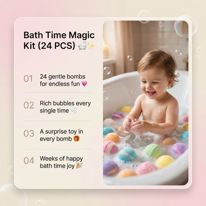 Fun Bath Bomb Set for Kids 🛁🎉