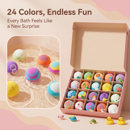 Fun Bath Bomb Set for Kids 🛁🎉