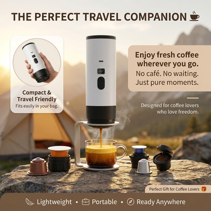 Portable Espresso Maker – Brew Anywhere☕