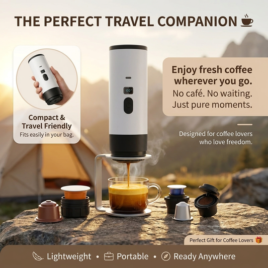 Portable Espresso Maker – Brew Anywhere☕
