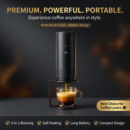 Portable Espresso Maker – Brew Anywhere☕