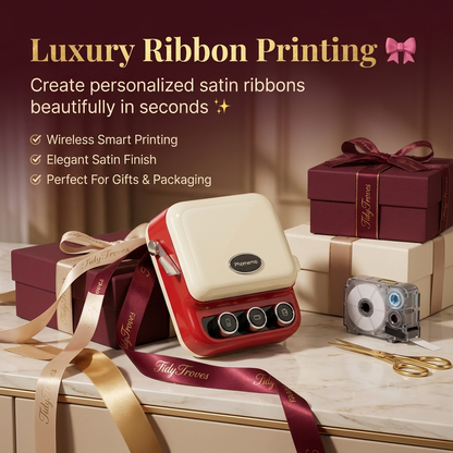 Ribbon Label Printer✨