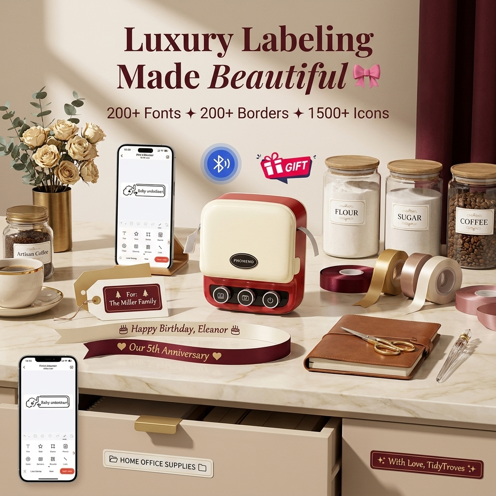 Ribbon Label Printer✨