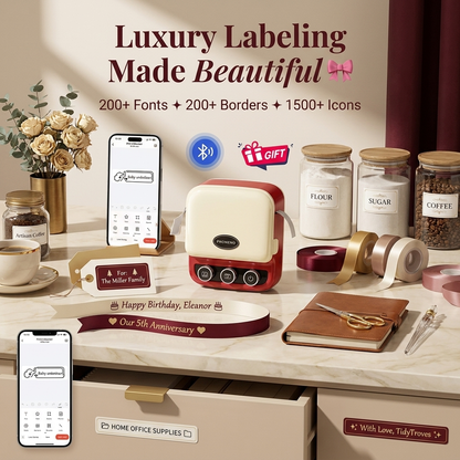Ribbon Label Printer✨
